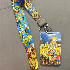 The Simpsons - Lanyard and ID card holder